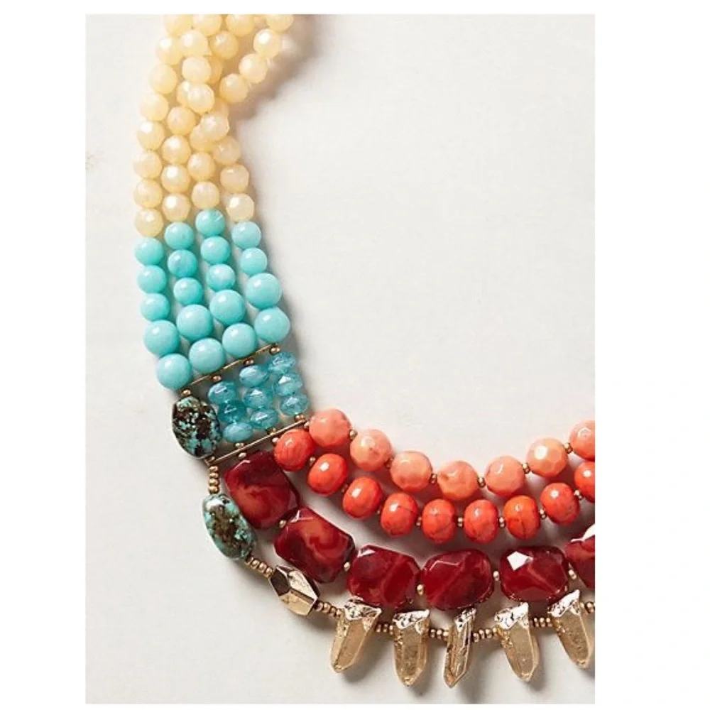 Anthro “Quimera Layered Necklace” - Picture 11 of 12